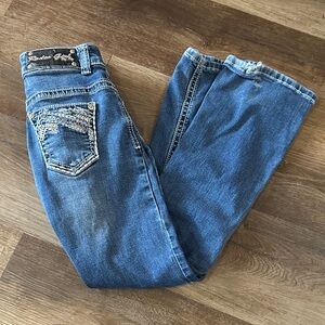Blue Kids Rodeo Girl Jeans